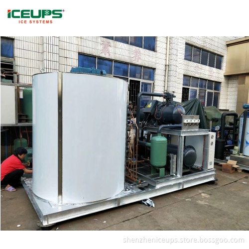 50ton/day factory industrial ice machine/maker for concrete cooling